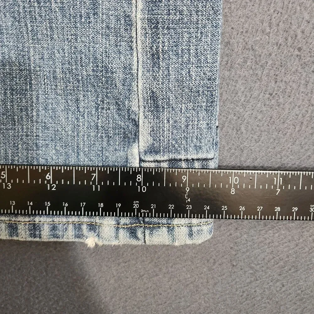 Vtg Banana Republic Jeans Men 34X30(28) Straight Leg Button Fly